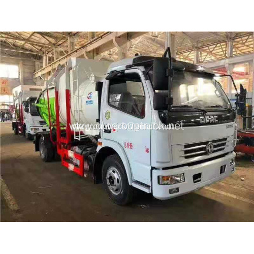 Dongfeng 4x2 kitchen trash truck for sale